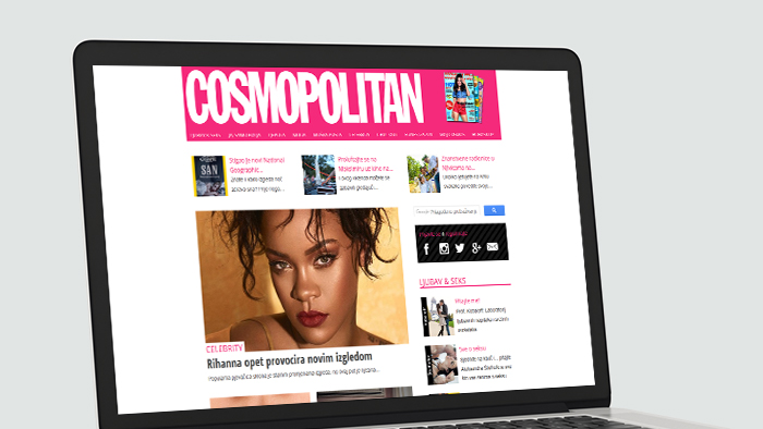 Website Cosmopolitan Croatia