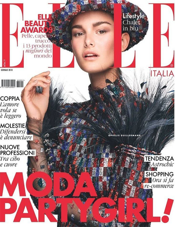 Elle Weekly (#12) Revista Importada Italiana – B and White