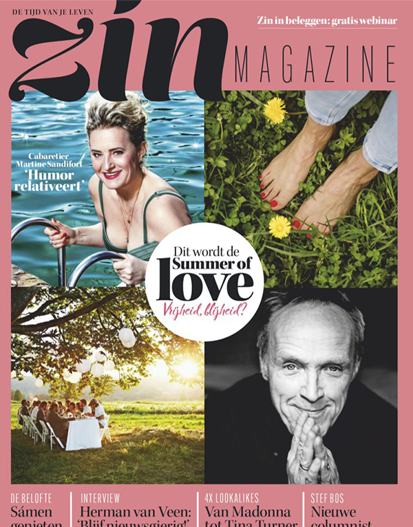 Zin Magazine Netherlands Cover