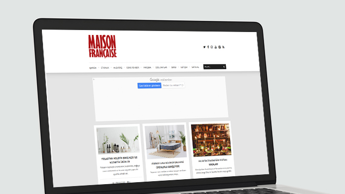 Website Maison Francaise