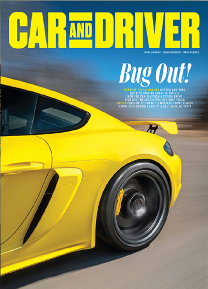 Car and Driver cover